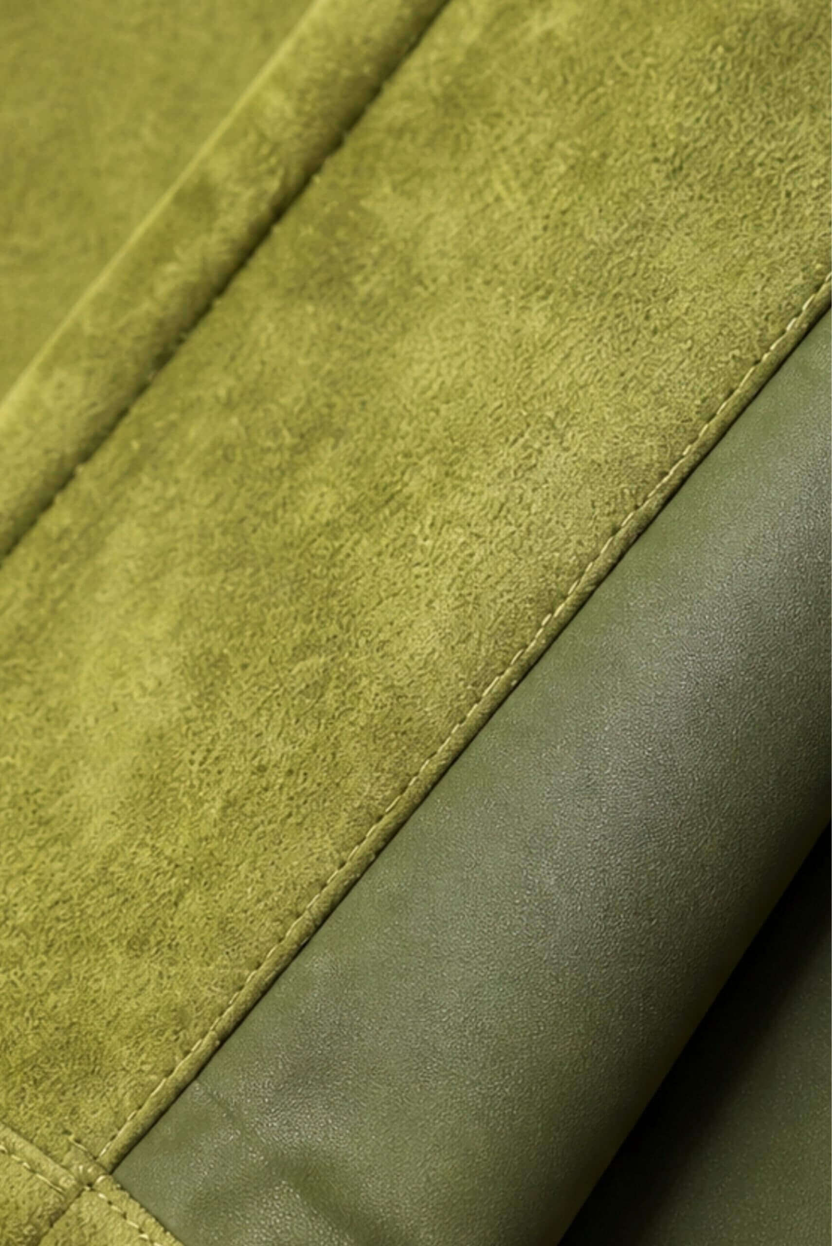 Close-up of real leather texture showing quality difference between lambskin and cowhide used in Istanbul leather products