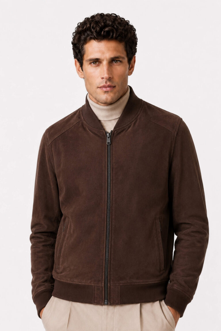 Süet Bomber Ceket