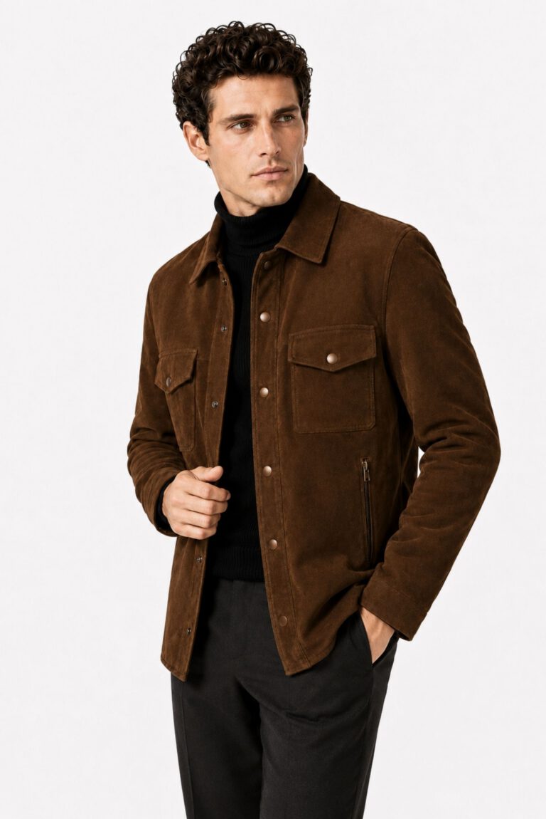 Lambskin Suede Jacket