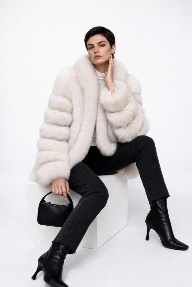 Fox Fur Jacket