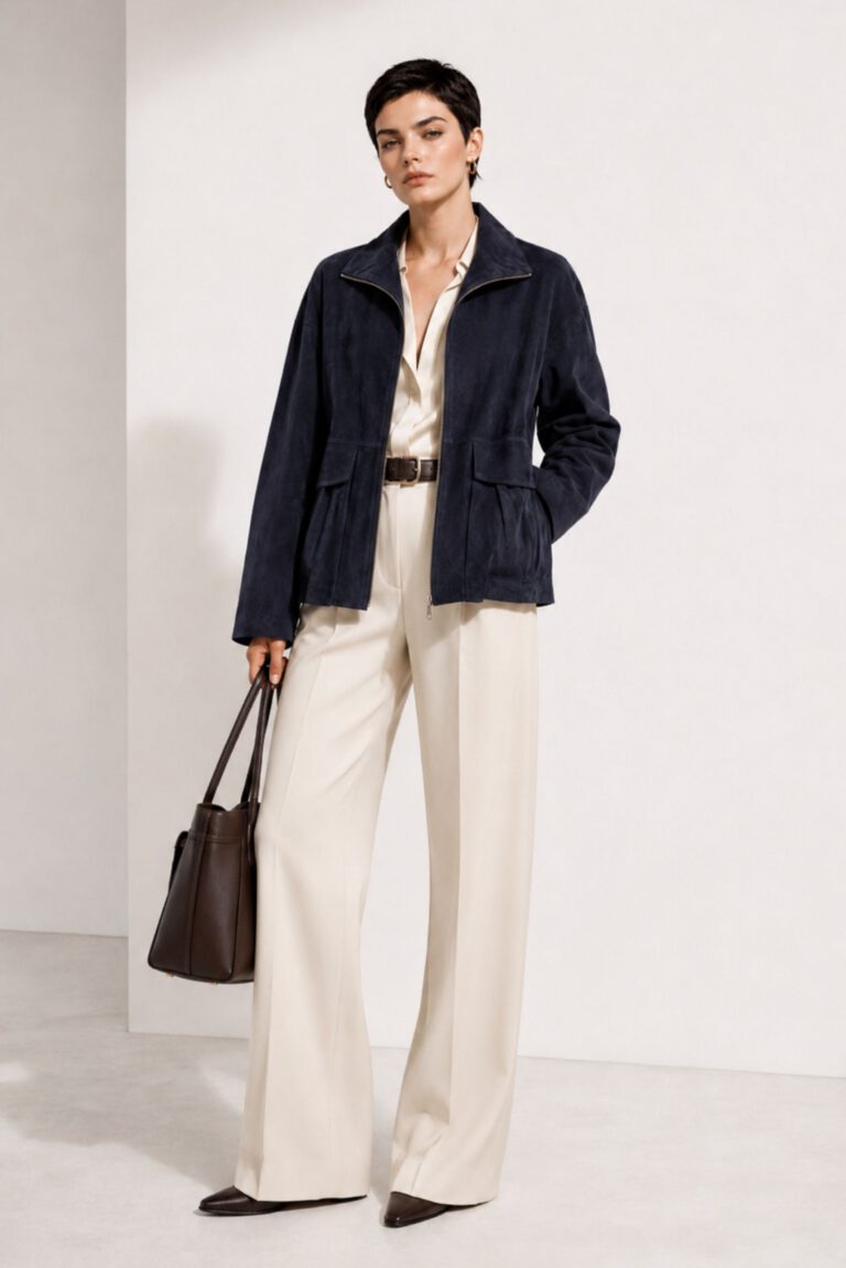 Lambskin Suede Jacket