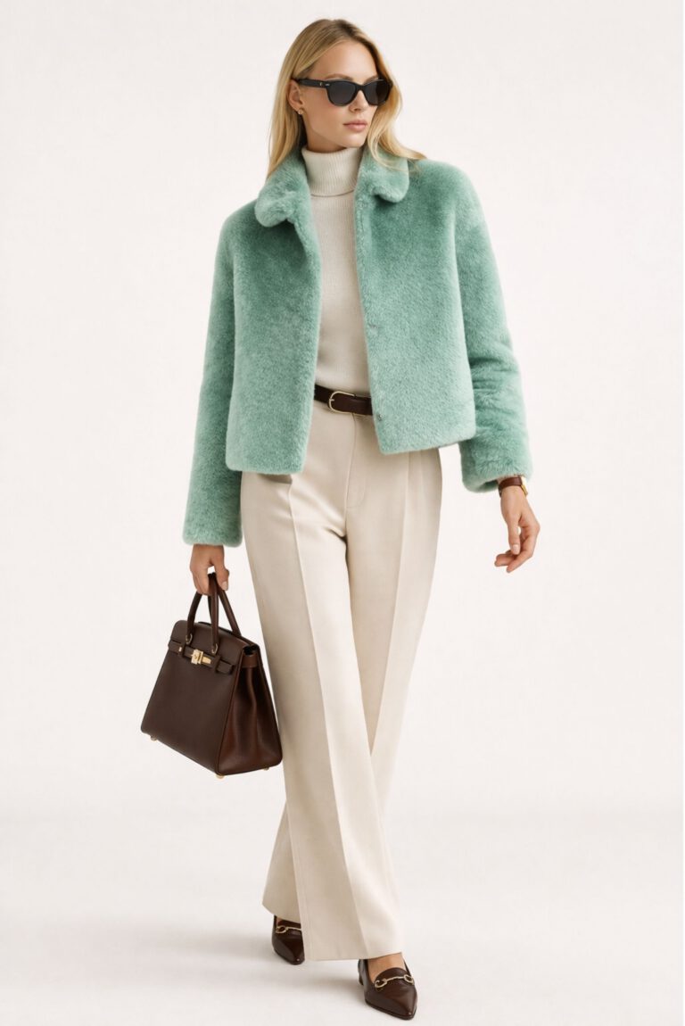 Shearling Ceket