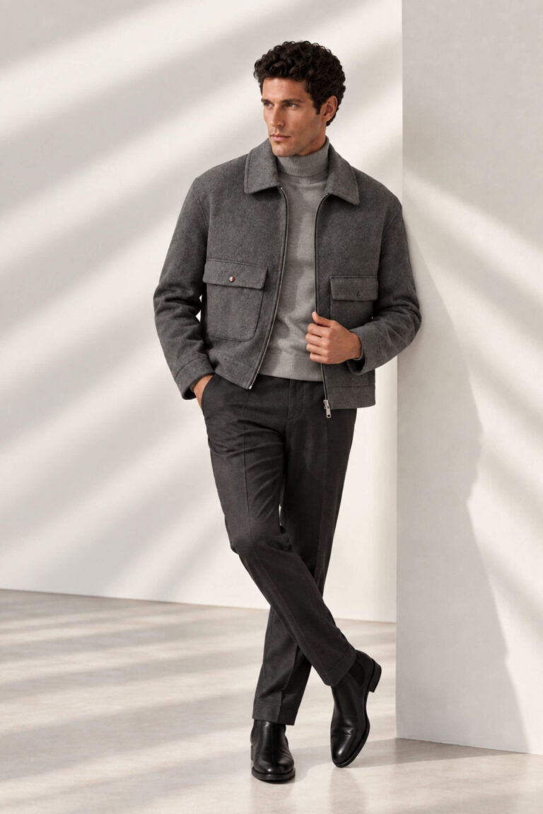 Blouson en Laine